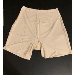 Truekind Womens Shapewear Seamless Stretch Mid Waist Short Beige Size 16-24 NWT